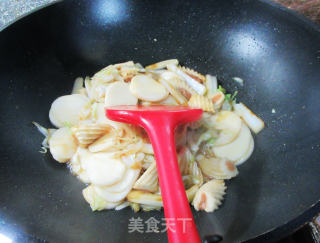 包心鱼卷大白菜炒年糕步骤8