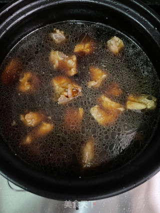 鹿茸菇焖排骨步骤8