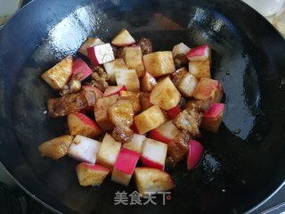 五花肉萝卜煲步骤6