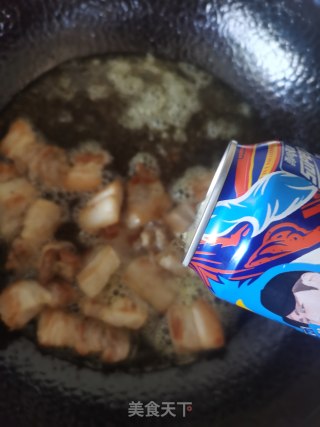 五花肉烧鸡翅根步骤5