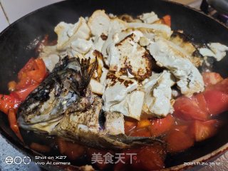 豆腐烧鲷鱼步骤4 豆腐烧鲷鱼步骤4