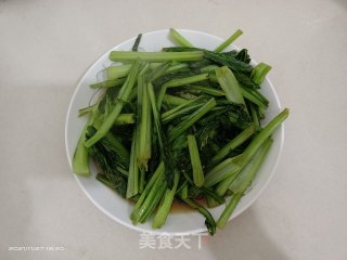 清炒油菜步骤5