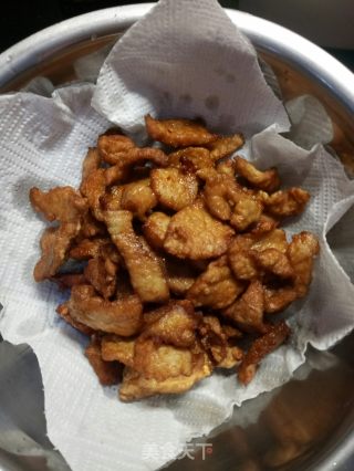 软炸猪肉片步骤5