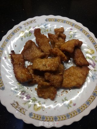 软炸猪肉片步骤6