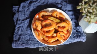 米酒焖基围虾步骤5