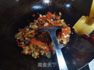 红辣椒炒鸡步骤5