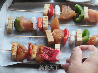 减脂鸡肉串步骤5