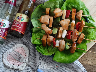 减脂鸡肉串步骤7