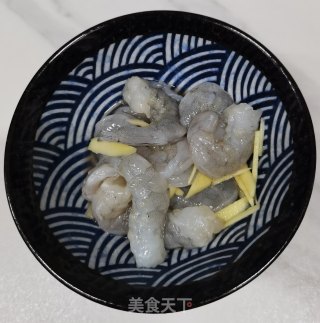 金银翡翠虾仁步骤3