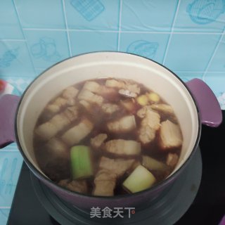 五花肉卤豆皮步骤9
