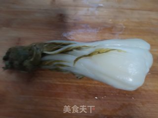 鸡白菜炒肉末（白菜两吃）步骤4