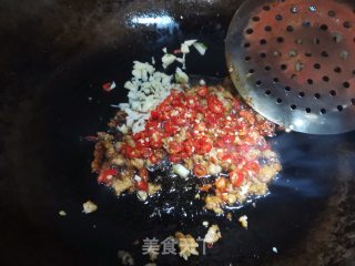 鸡白菜炒肉末（白菜两吃）步骤7