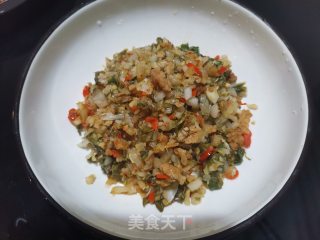 鸡白菜炒肉末（白菜两吃）步骤10