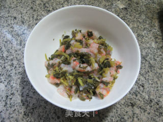 咸菜虾仁馅千张包步骤6