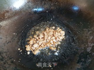 肉末白四季豆炒白辣椒步骤3