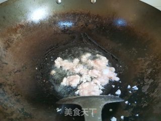 肉末白四季豆炒白辣椒步骤2