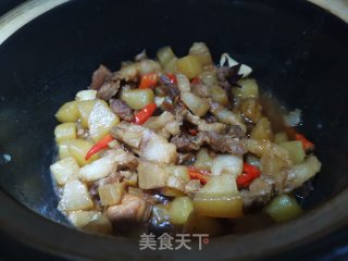 五花肉烧土豆步骤10