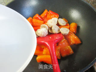 香菇贡丸烧青椒步骤6