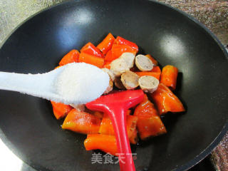 香菇贡丸烧青椒步骤11
