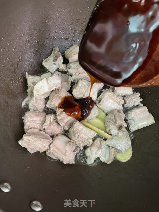 四季豆焖排骨步骤5