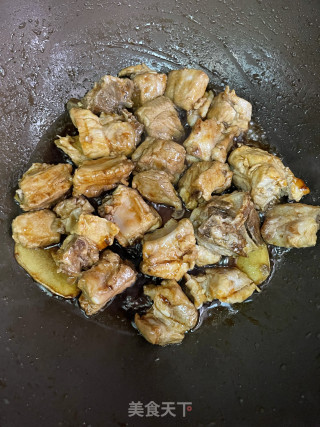 四季豆焖排骨步骤6