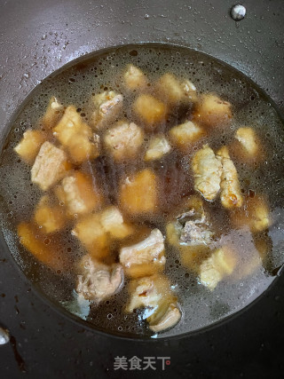 四季豆焖排骨步骤7