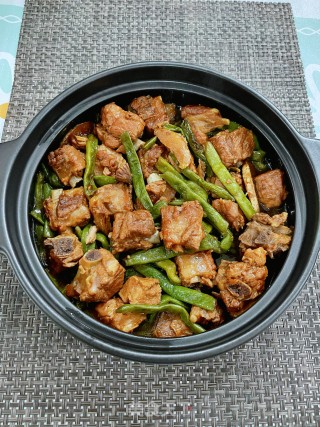 四季豆焖排骨步骤12