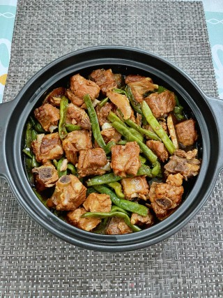 四季豆焖排骨步骤13
