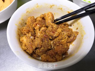 老干妈粉蒸肉步骤7