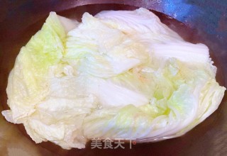 #白菜#鸡肉韭菜白菜卷步骤2