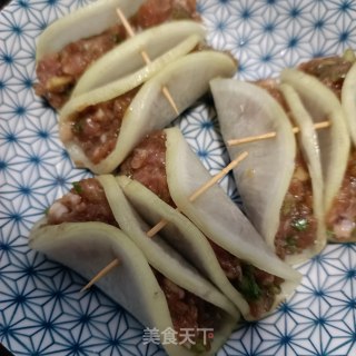 蒸白萝卜肉卷步骤10