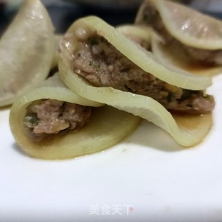 蒸白萝卜肉卷步骤13
