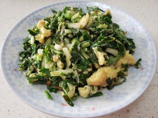 香葱炒鸡蛋步骤4