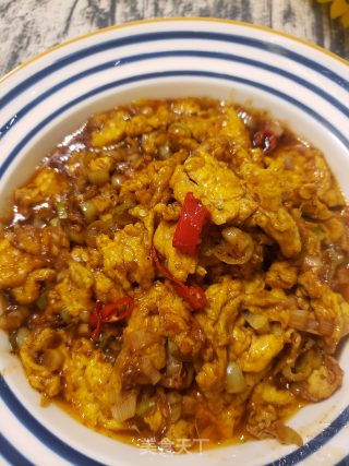 嫩滑鲜香酱油炒蛋步骤10