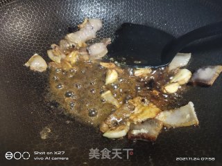腐乳炒白菜步骤2