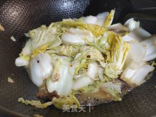 腐乳炒白菜步骤3