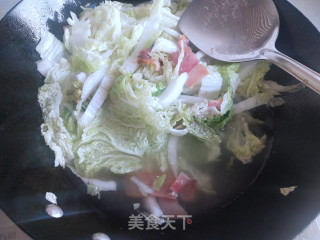 火腿炖白菜豆腐步骤6 火腿炖白菜豆腐步骤6
