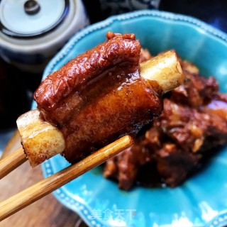土锅啤酒炖排骨步骤12