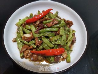 干煸四季豆烧肉步骤10