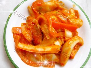 韩式辣炒年糕,自制年糕,冷吃热吃都好吃步骤14 韩式辣炒年糕,自制年糕,冷吃热吃都好吃步骤14