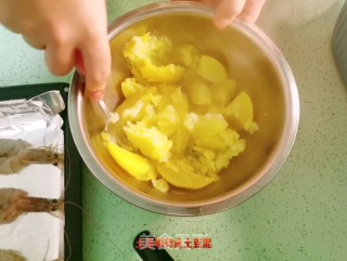 芝士焗虾步骤3