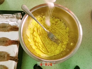 芝士焗虾步骤4