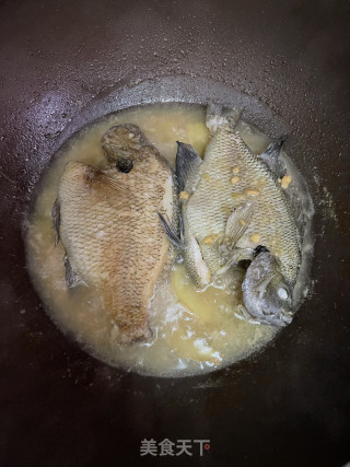 黄豆酱焗太阳鱼步骤8