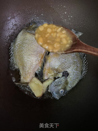 黄豆酱焗太阳鱼步骤6