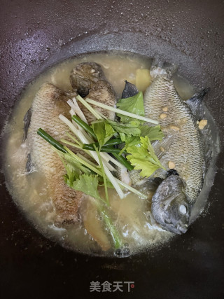 黄豆酱焗太阳鱼步骤9