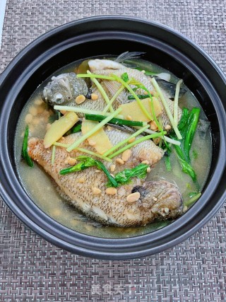 黄豆酱焗太阳鱼步骤10