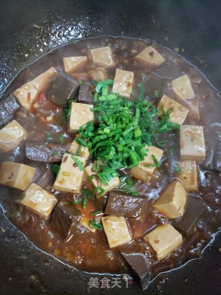 鲜嫩入味鸭血烧豆腐步骤13 鲜嫩入味鸭血烧豆腐步骤13