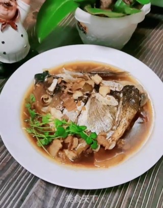 酱烧鱼头步骤17