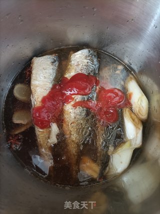 番茄青鱼步骤9