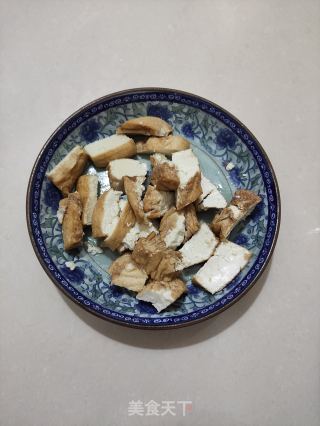 双椒炒油豆腐步骤5 双椒炒油豆腐步骤5